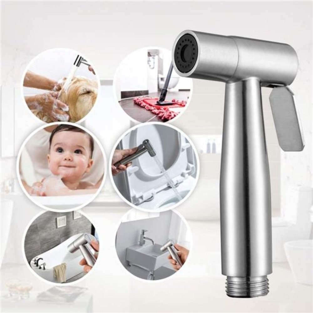 Handheld Bidet Sprayer for Toilet-Adjustable Water Pressure Control - Picture 3 of 6